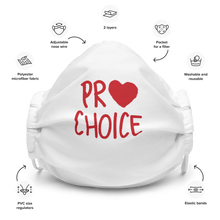 Load image into Gallery viewer, ProChoice Face mask - ProChoice With Heart
