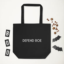 Load image into Gallery viewer, DEFEND ROE V WADE Tote Bag - ProChoice With Heart