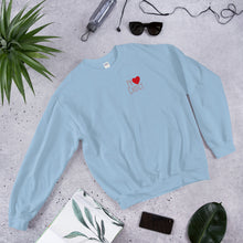Load image into Gallery viewer, NEW! Pro Choice Heart Crew Neck Sweatshirt - ProChoice With Heart