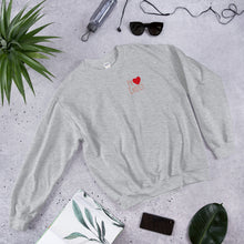 Load image into Gallery viewer, NEW! Pro Choice Heart Crew Neck Sweatshirt - ProChoice With Heart