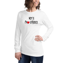 Load image into Gallery viewer, VOTE Unisex Long Sleeve Tee
