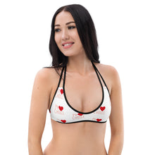 Load image into Gallery viewer, Pro Choice mini logo string Bikini Top
