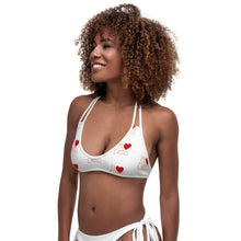 Load image into Gallery viewer, Pro Choice mini logo string tie Bikini Top
