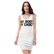 Load image into Gallery viewer, MY BODY MY CHOICE Sublimation Cut &amp; Sew Dress
