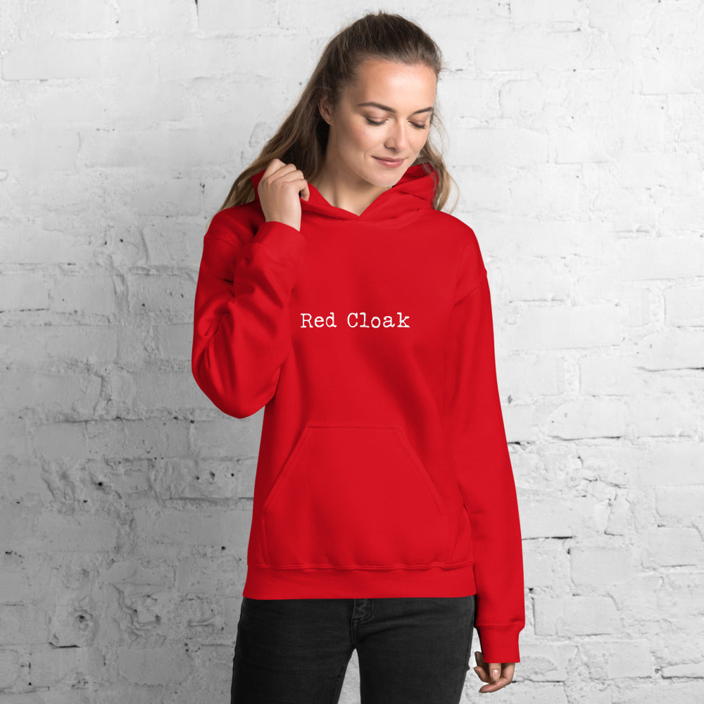 Red Cloak Protest Hoodie - ProChoice With Heart