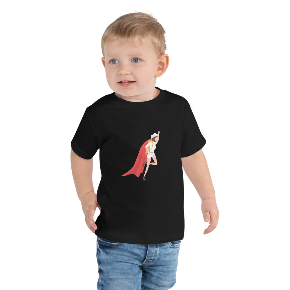 Red Cloak Toddler Short Sleeve Tee - ProChoice With Heart