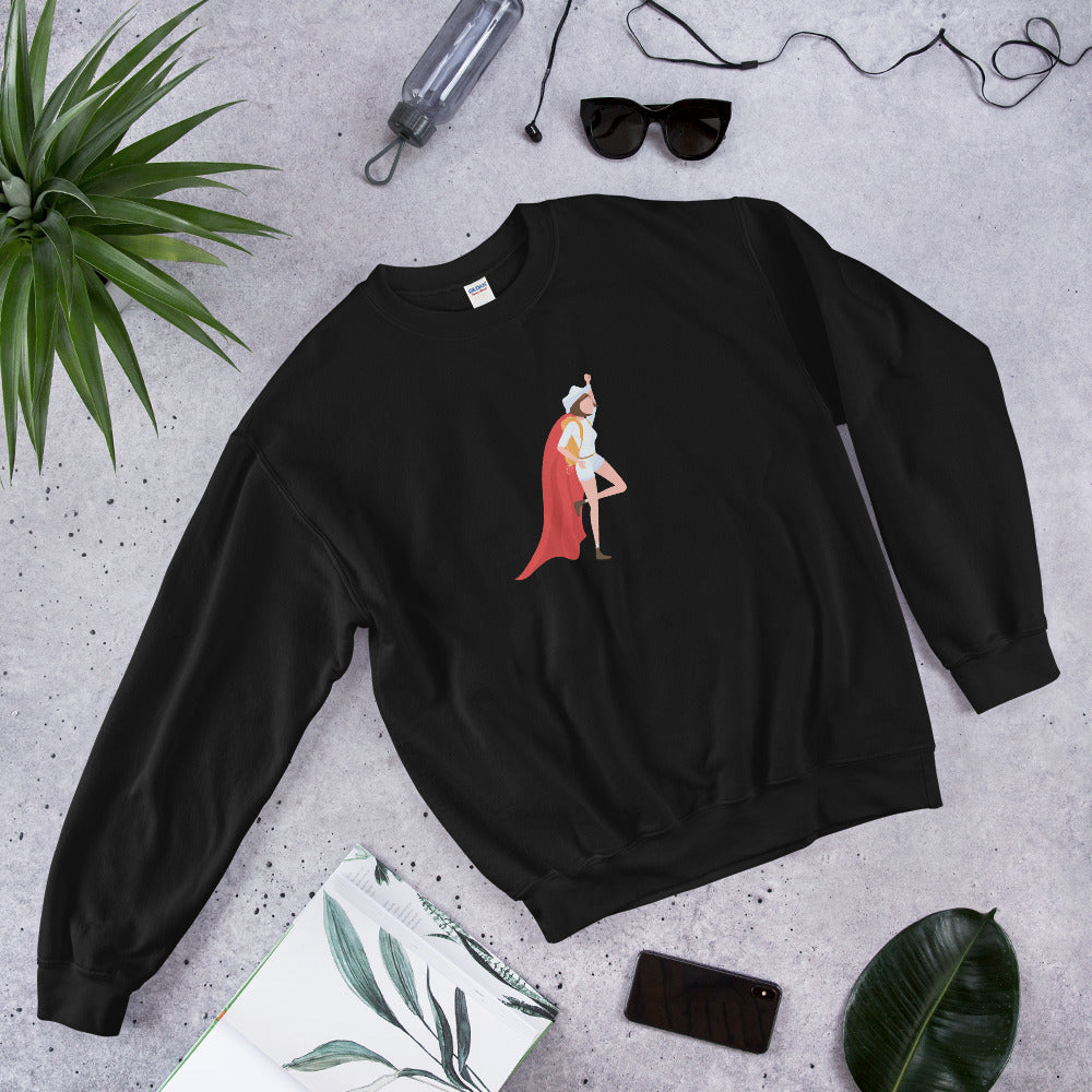 Red Cloak Sweatshirt - ProChoice With Heart