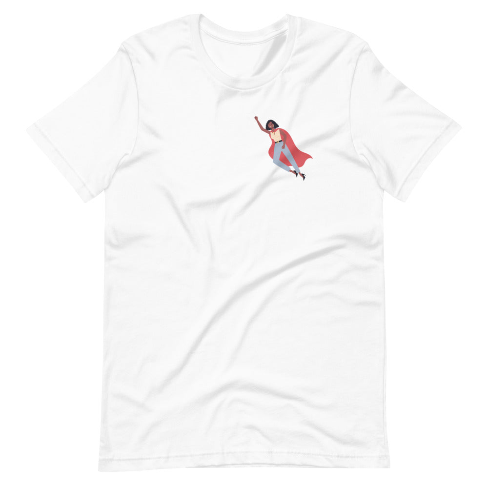 Red Cloak Short-Sleeve Unisex T-Shirt - ProChoice With Heart