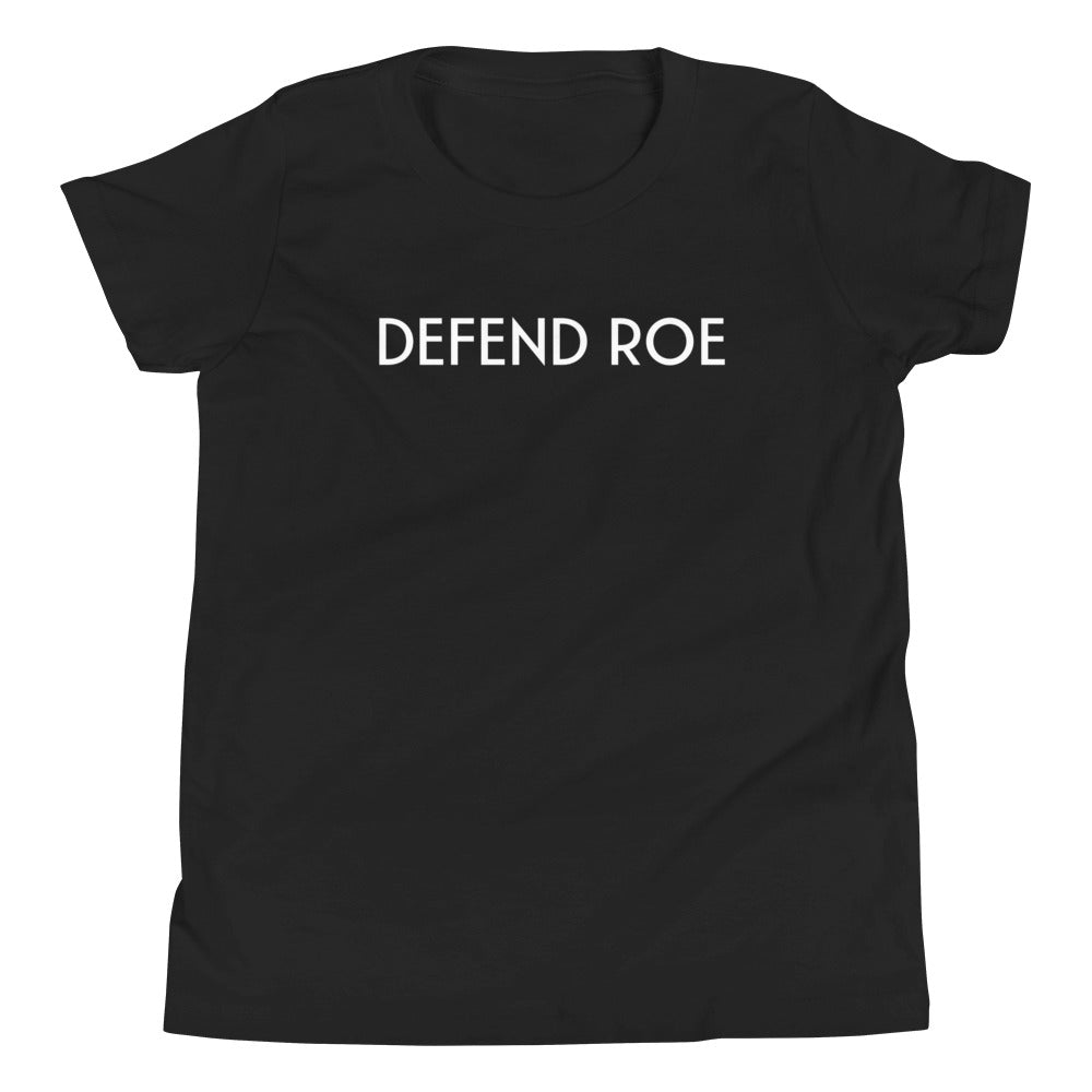 DEFEND ROE Kids/Youth Short Sleeve T-Shirt
